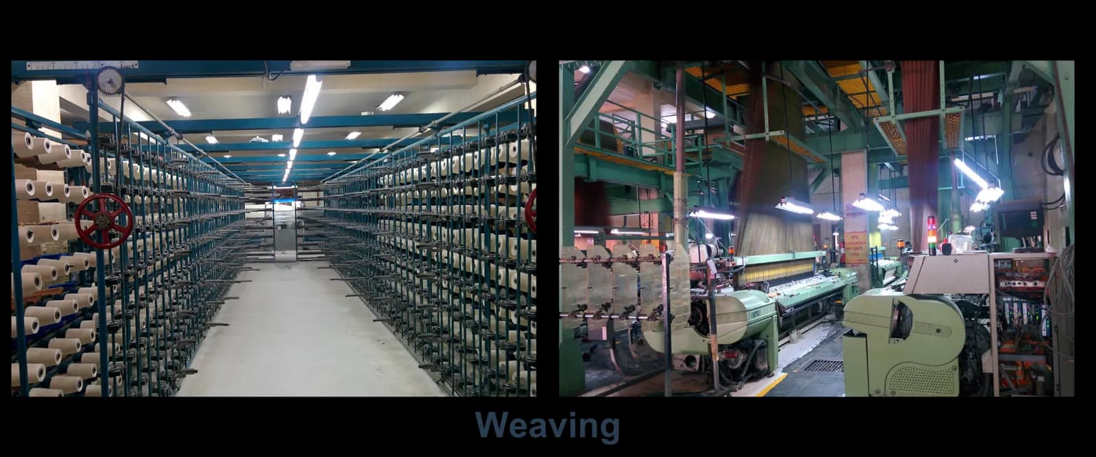 Fabric Handling department at the Threadmasters unit
